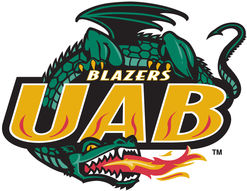 UAB Blazers 1996-Pres Alternate Logo t shirts DIY iron ons v2
